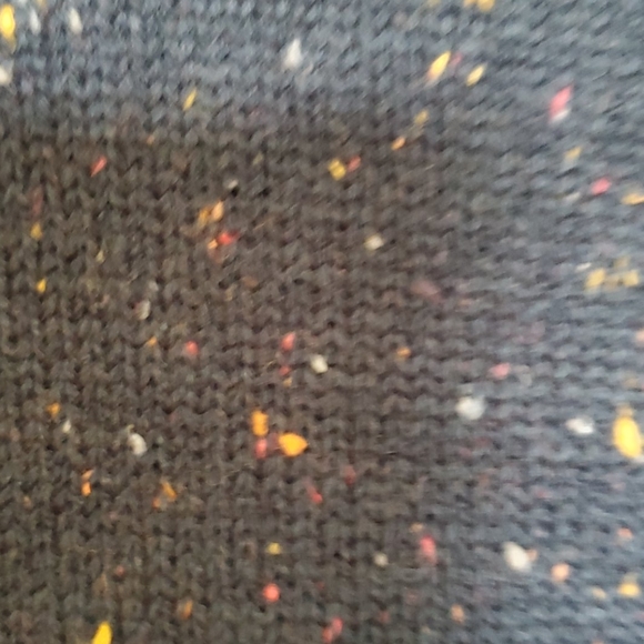 Blue Knit Sweater with Elbow Patches - Picture 6 of 6